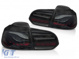LED TAIL LIGHTS SMOKE LED OLED fits VW GOLF 6 08-13