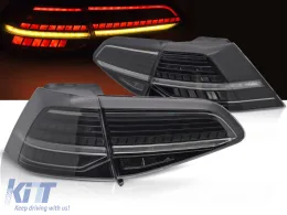 LED TAIL LIGHTS SMOKE LED SEQ fits VW GOLF 7 13-19-image-6270752