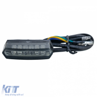 LED taillight smoke mini E-approved 48mm universal motorcycle custom-image-6259110