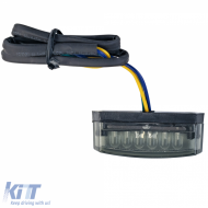 LED taillight smoke mini E-approved 48mm universal motorcycle custom-image-6259112