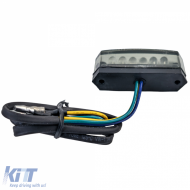 LED taillight smoke mini E-approved 48mm universal motorcycle custom-image-6259113