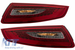 LED Taillights for PORSCHE 911 / 997 2004-2008 Fog light Red/Crystal - RPO03DLRC