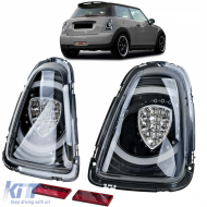 image-11-LED taillights special design black for Mini One Cooper R56 2010-2014