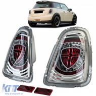 LED taillights Special Edition Chrome for Mini One Cooper R56 2010-2014 - ODTLM6015037
