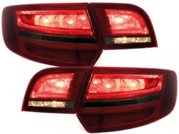 **LED taillights suitable for AUDI A3 Sportback 04-08_ red/smoke