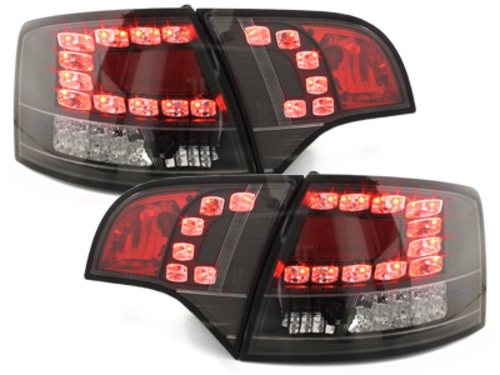 LED-es hátsó lámpák AUDI A4 Avant B7-hez 04-08_ LED jelzőlámpák _fekete