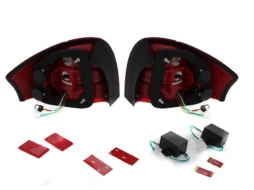 LED taillights suitable for AUDI A6 97-04 _ red/crystal-image-60748
