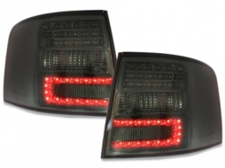 LED taillights suitable for AUDI A6 Avant _ black 12/97-01/05 4B-image-60725