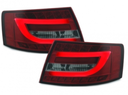 LED Taillights suitable for AUDI A6 Limousine 04-08 Red/Smoke-image-45916