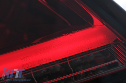 LED Taillights suitable for Audi TT 8J (04.2006-02.2014) Red Smoke Dynamic Turning Lights-image-6111522