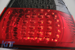 LED Taillights suitable for BMW 3 Series E46 Coupe 2D (1998-2003) Red/Black-image-6073293