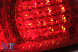LED Taillights suitable for BMW 3 Series E46 Coupe Non-Facelift (1999-2003) Red Clear-image-6099722