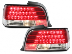 LED taillights suitable for BMW E36 Coupe 92-98 _ red/crystal-image-60865
