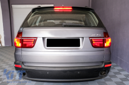LED Taillights suitable for BMW X5 E70 (2007-2010) Light Bar LCI Facelift Design-image-6085114