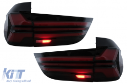 LED Taillights suitable for BMW X5 F15 (2013-2018) conversion to G05 Design-image-6111372
