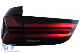 LED Taillights suitable for BMW X5 F15 (2013-2018) conversion to G05 Design-image-6111377