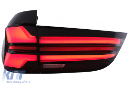 LED Taillights suitable for BMW X5 F15 (2013-2018) conversion to G05 Design-image-6111378