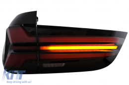 LED Taillights suitable for BMW X5 F15 (2013-2018) conversion to G05 Design-image-6111382