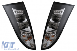LED Taillights suitable for Ford Focus MK1 Hatchback DAW DBW (1998-2004) Black