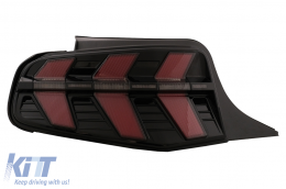 LED Taillights suitable for Ford Mustang V Pre-Facelift (2010-2012) Smoke-image-6107292
