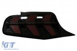 LED Taillights suitable for Ford Mustang V Pre-Facelift (2010-2012) Smoke 7 Modes with Dynamic Sequential Turning Lights-image-6107251