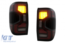 LED Taillights suitable for Ford Ranger T6.2 (2022-up) with Dynamic Start-up Display-image-6110911