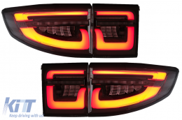 LED Taillights suitable for LAND ROVER DISCOVERY SPORT L550 (2014-2019) Conversion to 2020-up Smoke