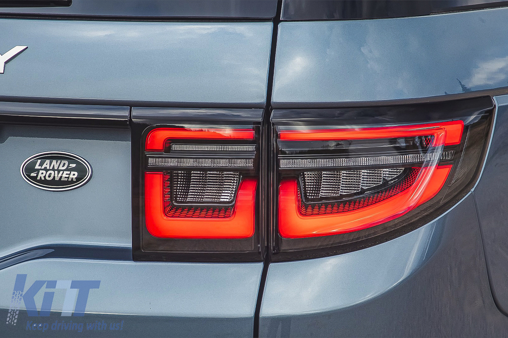 LED Taillights suitable for Land Rover Discovery Sport L550 (2014-2019)  Conversion to 2020-up Smoke 