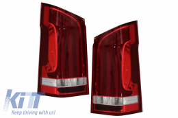 LED Taillights suitable for Mercedes V-Class W447 (2014-2019) Single Rear Door