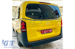 LED Taillights suitable for Mercedes V-Class W447 (2014-2024) Single Rear Door Dynamic Turning Lights-image-6127075