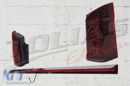 LED Taillights suitable for Mercedes V-Class W447 (2014-2024) Single Rear Door Dynamic Turning Lights-image-6128140