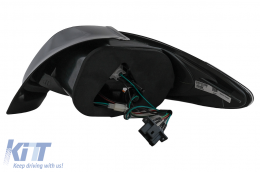 LED Taillights suitable for Peugeot 206 HatchBack 3 / 5 Doors (1998-2004) Black Smoke-image-6102792