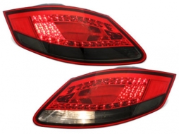 LED Taillights suitable for PORSCHE Boxster 987 05-08 Cayman 06-09 red / smoke-image-61712