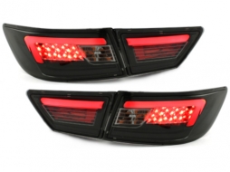 LED Taillights suitable for RENAULT Clio IV 2013+ Black/Smoke - RR12LBS