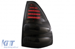 LED Taillights suitable for Toyota Land Cruiser FJ120 (2003-2008) Smoke-image-6043302