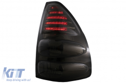 LED Taillights suitable for Toyota Land Cruiser FJ120 (2003-2008) Smoke-image-6043303