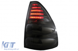 LED Taillights suitable for Toyota Land Cruiser FJ120 (2003-2008) Smoke-image-6043311