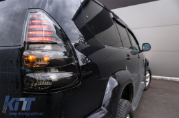 LED Taillights suitable for Toyota Land Cruiser FJ120 (2003-2008) Smoke-image-6085353