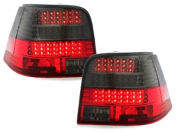 LED taillights suitable for VW Golf IV 97-04 _red/smokel_LED indicator - RV02DLRB