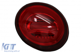 LED Taillights suitable for VW New Beetle (1998-2005) with Sequential Dynamic Turning Lights Red-image-6078846