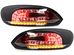 LED taillights suitable for VW suitable for VW SCIROCCO III 08-10 black-image-62391