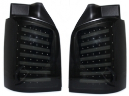 LED taillights suitable for VW T5 03-12/09 LED indicator black / smoke-image-65488