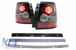 LED Taillights with Rear Trunk Tailgate suitable for Land Range Rover Sport L320 (2005-2011) Facelift Autobiography Design - COTLRRSL320FC