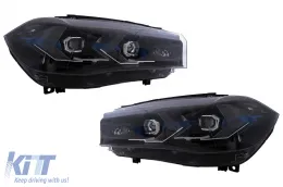 image-39-LED TFL Tagfahrlicht Scheinwerfer für BMW X5 F15 2013-2018 Umrüstung auf G05-Design