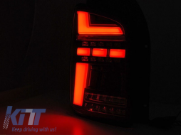 LED-Tuning-Rückleuchten-Set geeignet für VW T6 2015-2019, T6.1 2019-2021 rot-weiße Basis, links und rechts für das Modell mit werkseitig eingebauten LED-Rückleuchten-image-6238165