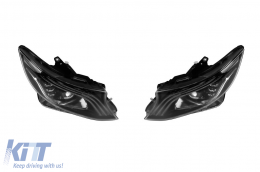 LED-Tuning-Scheinwerfersatz geeignet für Mercedes V-Klasse W447 2014-2023 mit schwarzem Gehäuse, links und rechts-image-6147264