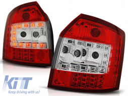 image-33-LED tuning tail light kit suitable for Audi A4 10.2000-10.2004 estate, left and right