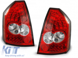 LED tuning tail light kit suitable for Chrysler 300C 2005-2008 red/white, left and right - ABCRTX6010167