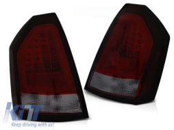 image-39-LED tuning tail light kit suitable for Chrysler 300C 2005-2008 red/smoked, left and right