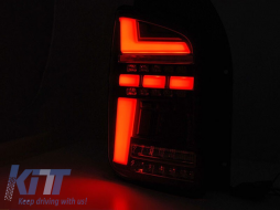 LED tuning tail light kit suitable for VW T6.1 2019-2021, black smoked base, left and right for the model with factory-installed halogen tail lights-image-6238185